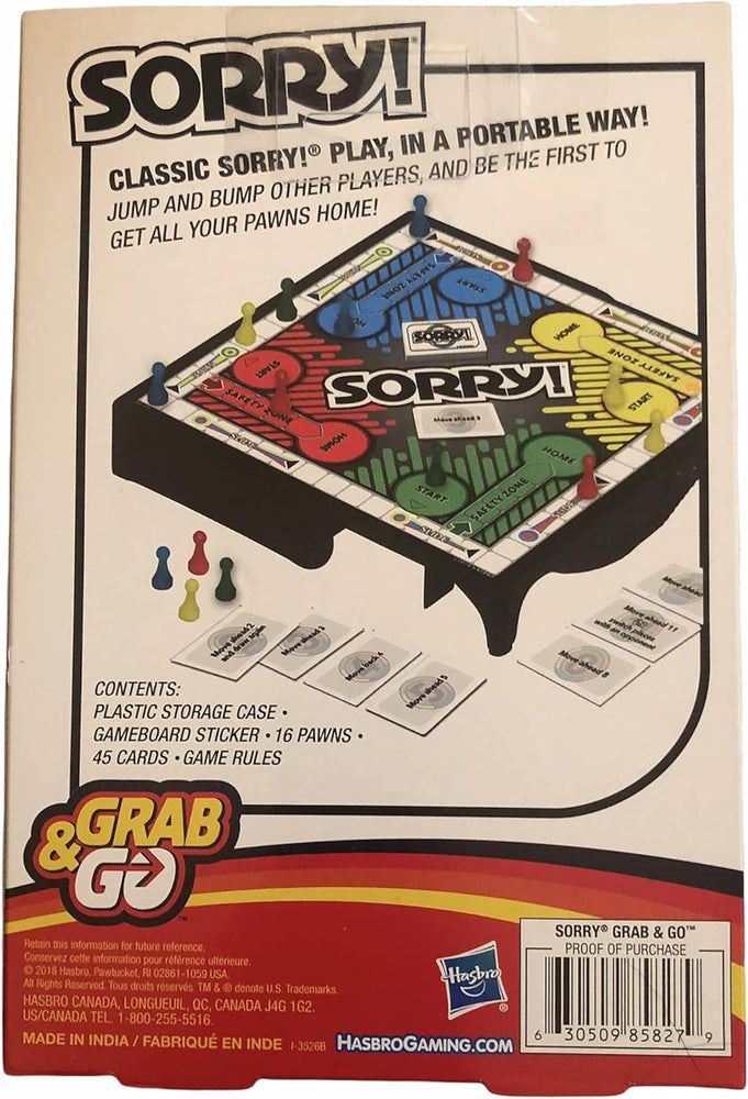 Grab and Go: Sorry!