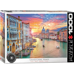 Grand Canal Venice 1000 Piece Jigsaw Puzzle Eurographics (ONLINE ORDER ONLY)