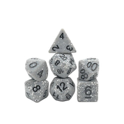 Granite Malphite - 7 Piece DnD Dice Set | Acrylic RPG Gaming Dice (ONLINE ORDER ONLY)
