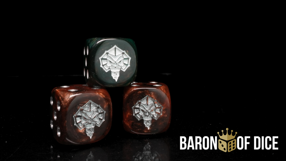 Warmachine: Orgoth, Graveborn Official Dice Set (ONLINE ORDER ONLY)