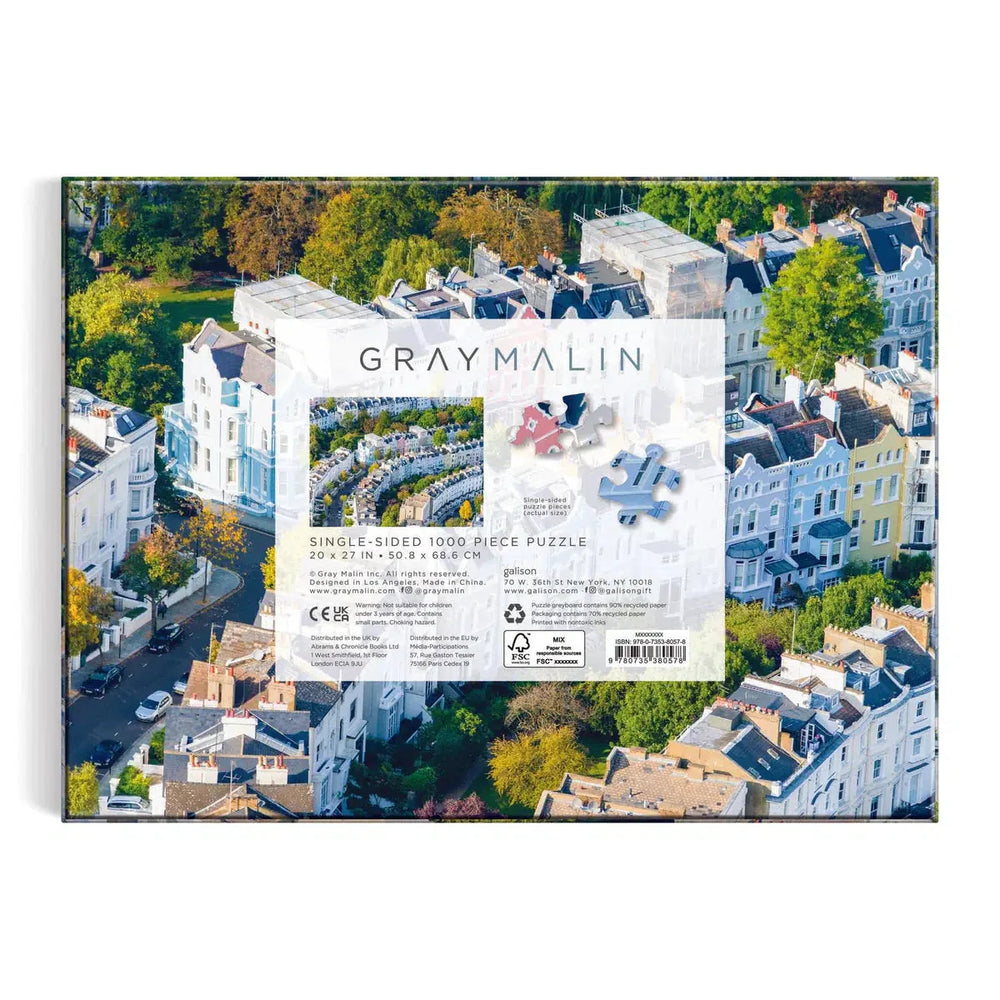 Gray Malin Notting Hill 1000 Piece Jigsaw Puzzle Galison (ONLINE ORDER ONLY)