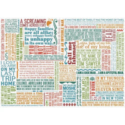 Great First Lines of Literature 1000 Piece Jigsaw Puzzle UPG (ONLINE ORDER ONLY)