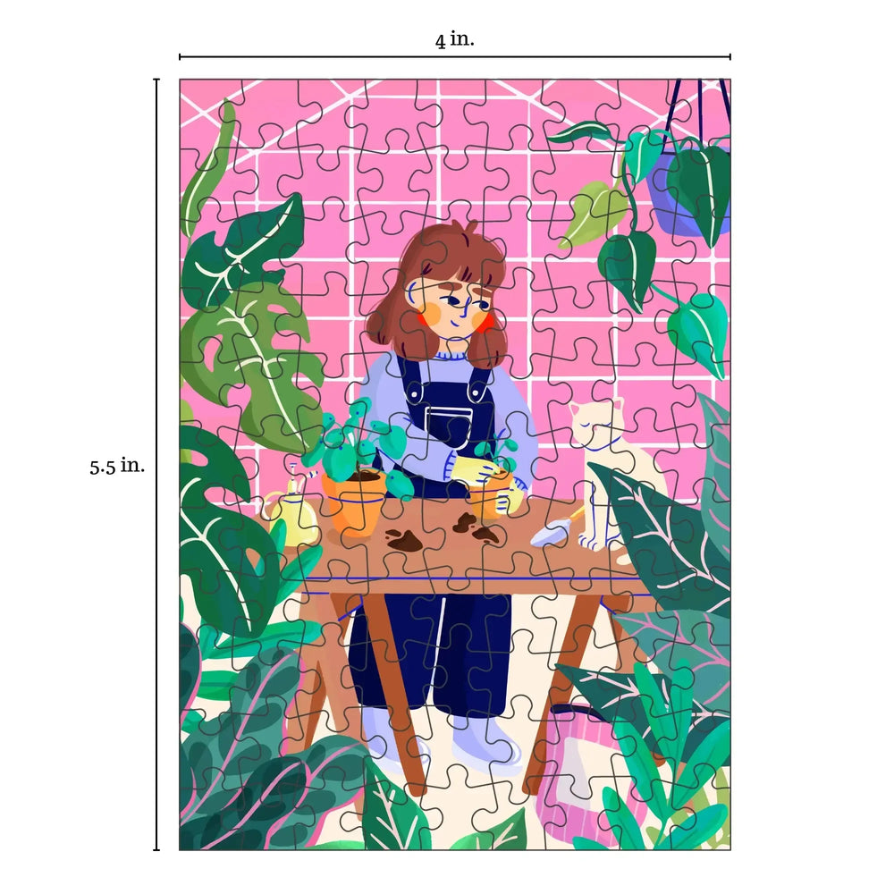 Greenhouse 99 Piece Mini Jigsaw Puzzle Puzzledly (ONLINE ORDER ONLY)