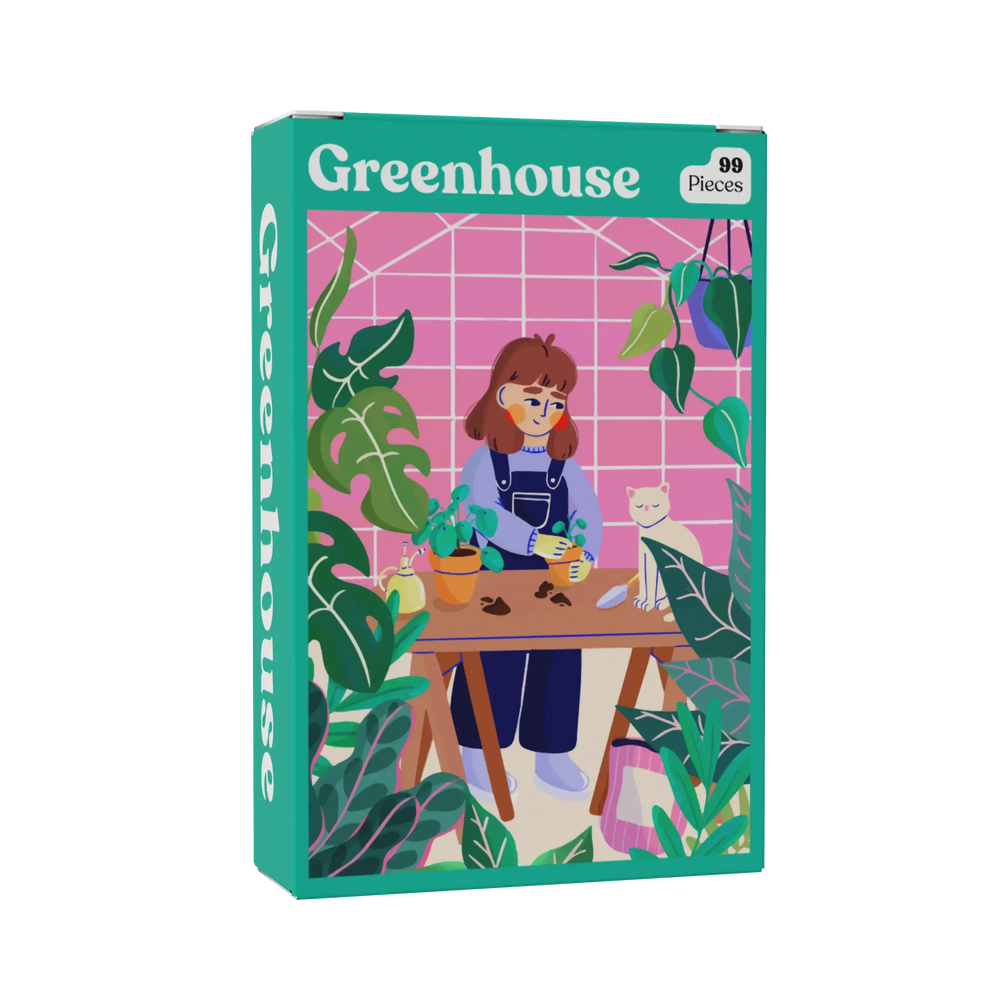Greenhouse 99 Piece Mini Jigsaw Puzzle Puzzledly (ONLINE ORDER ONLY)