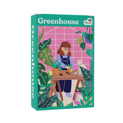 Greenhouse 99 Piece Mini Jigsaw Puzzle Puzzledly (ONLINE ORDER ONLY)