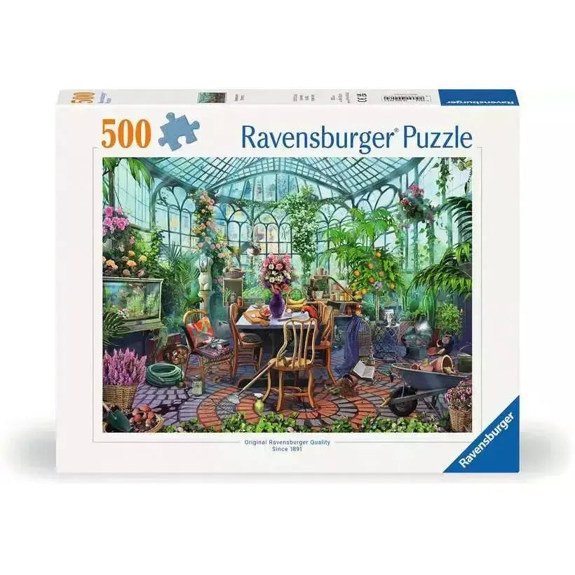 Greenhouse Morning 500 Piece Jigsaw Puzzle Ravensburger (ONLINE ORDER ONLY)