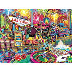 Greeting from Las Vegas 550 Piece Jigsaw Puzzle MasterPieces (ONLINE ORDER ONLY)