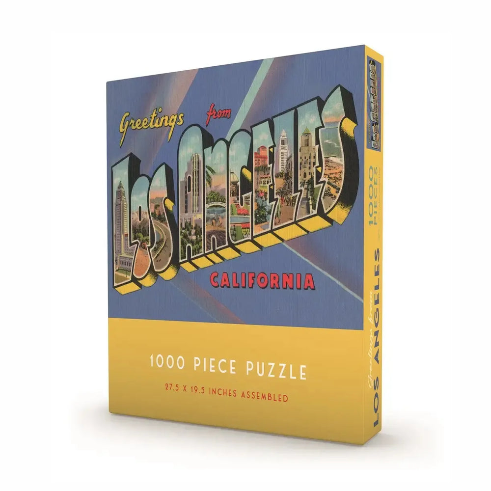 Greetings from Los Angeles 1000 Piece Jigsaw Puzzle Gibbs Smith (ONLINE ORDER ONLY)