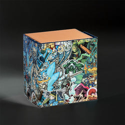 100+ XL Deck Box | Grimdark Collage (ONLINE ORDER ONLY)