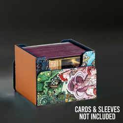 100+ XL Deck Box | Grimdark Collage (ONLINE ORDER ONLY)