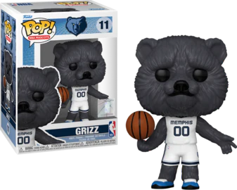 Pop! NBA Mascots: Memphis Grizzlies- Grizz the Bear (ONLINE ORDER ONLY)