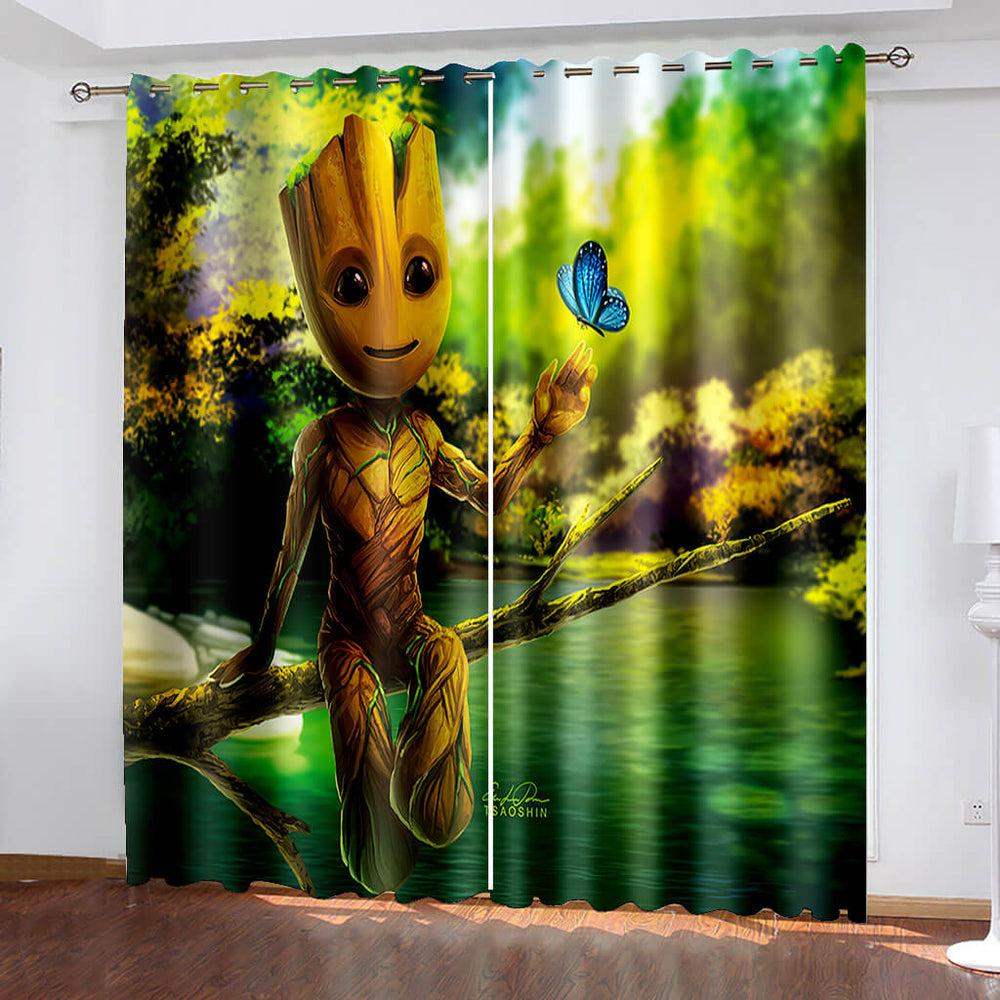 Groot Curtains Blackout Window Drapes (Online Order Only)