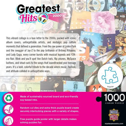 Groovy Times Greatest Hits 1000 Piece Jigsaw Puzzle MasterPieces (ONLINE ORDER ONLY)
