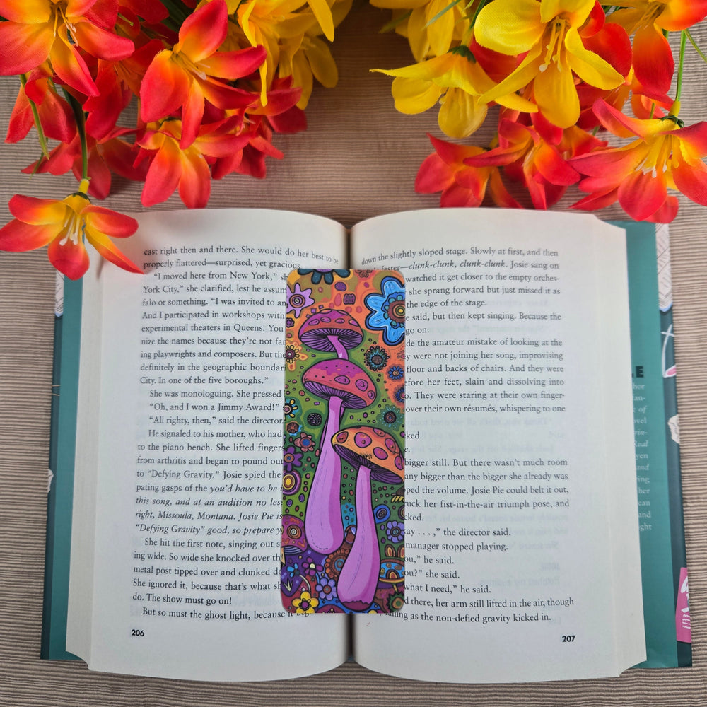 Groovy Mushrooms Bookmark (ONLINE ORDER ONLY)