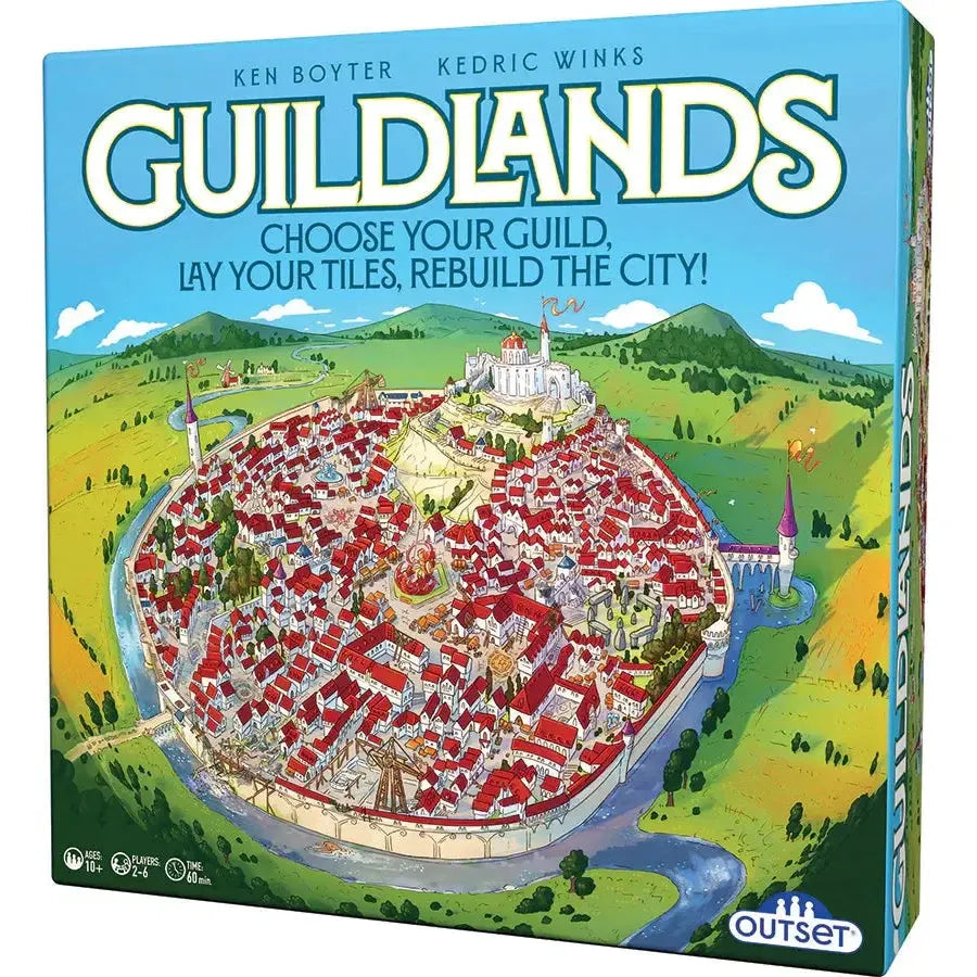 Guildlands - Strategic Tile City Building Game - Outset (ONLINE ORDER ONLY)