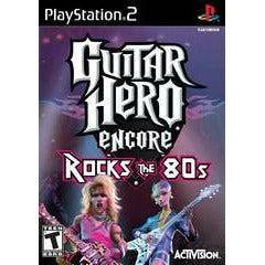 Guitar Hero Encore Rocks The 80's - PlayStation 2 (Online Order Only)