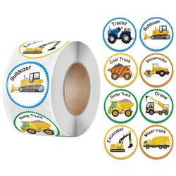 100-500PCS Car Children's Toy Gift Reward Sticker Office Stationery Decoration Label Birthday Party Gift Sealing Sticker (Online Order Only)