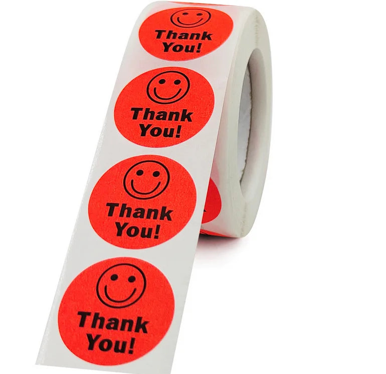 Smile Face Sticker 500 Pcs/roll For Kids Reward Sticker Yello Green Red Labels Happy Smile Face Expression Sticker Kids Toys (ONLINE ORDER ONLY)