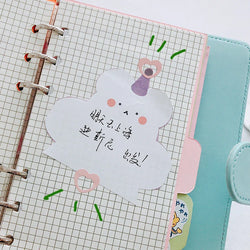 Cute Ins Gradient Love Heart Stickers Scrapbooking Decorative Sticker Korean DIY Diary Album Stick Label Kawaii Stationery (ONLINE ORDER ONLY)