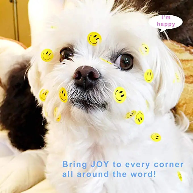 Sticker Kids Reward Sticker Yellow Red Labels Happy Smile Face Sticker Kids Toys School Teacher Student Stationery (ONLINE ORDER ONLY)