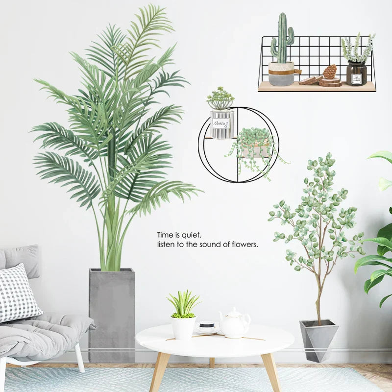 Large Nordic Tree Wall Stickers Living Room Decoration Bedroom Home Decor Art Removable Decals for Background Decorative Posters (ONLINE ORDER ONLY)