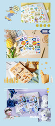 2Pcs Daydream Series Sticker Hand Account DIY Album Decoration Scrapbooking Stickers Kawaii Cartoon Stationery (ONLINE ORDER ONLY)