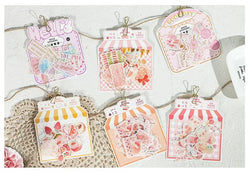40Pcs/lot Sweet Life Series Stickers Scrapbooking Decorative Sticker DIY Diary Album Stick Label Escolar Cute Stationery Gift (Online Order Only)