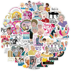 10/30/50PCS The Golden Girls TV Show Sticker Packs (ONLINE ORDER ONLY)