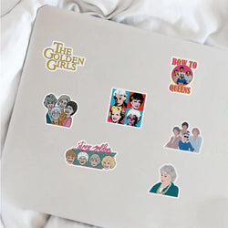 10/30/50PCS The Golden Girls TV Show Sticker Packs (ONLINE ORDER ONLY)
