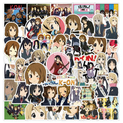 Anime Girl Cartoon Sticker Pack - Laptop, Guitar, Bike, Skateboard, Gift Toy Wholesale (ONLINE ORDER ONLY)