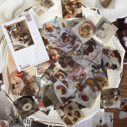 55 Pcs/lot Journal Decorative Stationery Cute Stationary Stickers Scrapbooking DIY Diary Album Stick Lable Kids Anime Decor (ONLINE ORDER ONLY)