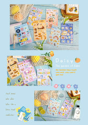 2Pcs Daydream Series Sticker Hand Account DIY Album Decoration Scrapbooking Stickers Kawaii Cartoon Stationery (ONLINE ORDER ONLY)