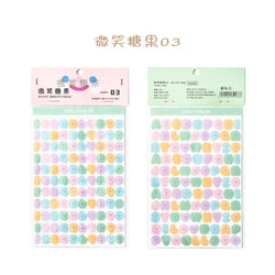 2pcs INS Alphanumeric Sticker Scrapbooking Decoration Photo Album Decor Planner Notebook Labels stickers Kawaii Stationery (Online Order Only)
