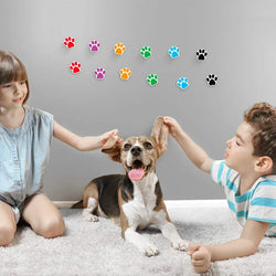100-500pcs Cartoon Dog Paw Stickers Fridge Guitar Car Laptop Sticker Classic Tag Labels For Girls Notebook Scrapbook Stickers (Online Order Only)