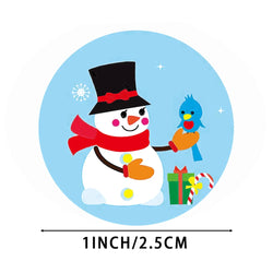 100-500pcs Thank You Sticker Design Diary Christmas Sticker Gift Sealing Sticker Holiday Birthday Party Gift Decoration Label (Online Order Only)