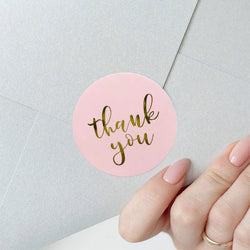 100-500pcs Round Clear Merry Christmas Stickers Thank You Card Box Package Label Sealing Stickers Wedding Decor Stationery (ONLINE ORDER ONLY)