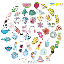 35/50/75PCS Cartoon Simple VSCO Girls Kawaii Stickers For Chidren Toy Waterproof Sticker to DIY Laptop Bicycle Helmet Car Decals (Online Order Only)