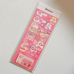 1pcs Kawaii Animals Laser Stickers Scrapbooking Decorative Cute Sticker Korean DIY Diary Album Stick Label School Stationery (Online Order Only)