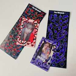 Korean Ins Checkerboard Lattice Ribbon Sticker Idol Card Hand Account DIY Diary Decoration Stickers Creative Stationery (ONLINE ORDER ONLY)