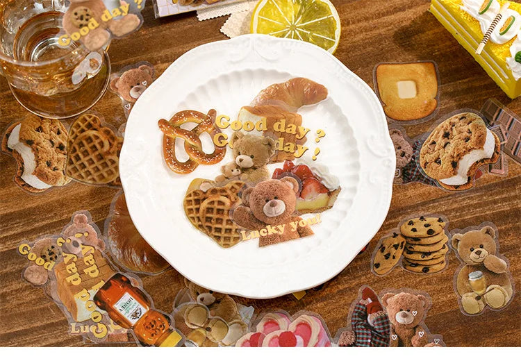 40Pcs/pack Cute Pink Girl Heart Stickers Scrapbooking Decorative Sticker Korean DIY Diary Album Stick Label Kawaii Stationery (ONLINE ORDER ONLY)