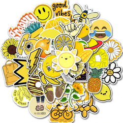 35/50/75PCS Cartoon Simple VSCO Girls Kawaii Stickers For Chidren Toy Waterproof Sticker to DIY Laptop Bicycle Helmet Car Decals (Online Order Only)