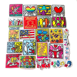 Cartoon Abstract Art Graffiti Stickers - 10/30/50pcs for Helmets & Pencil Cases (Online Order Only)