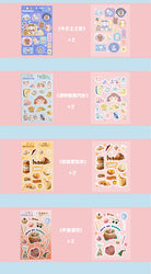 2Pcs Daydream Series Sticker Hand Account DIY Album Decoration Scrapbooking Stickers Kawaii Cartoon Stationery (ONLINE ORDER ONLY)
