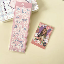 Beautiful Lily Flower Sticker Idol Card DIY Scrapbooking Decorative Sticker DIY Diary Album Stick Label Korean Kawaii Stationery (Online Order Only)