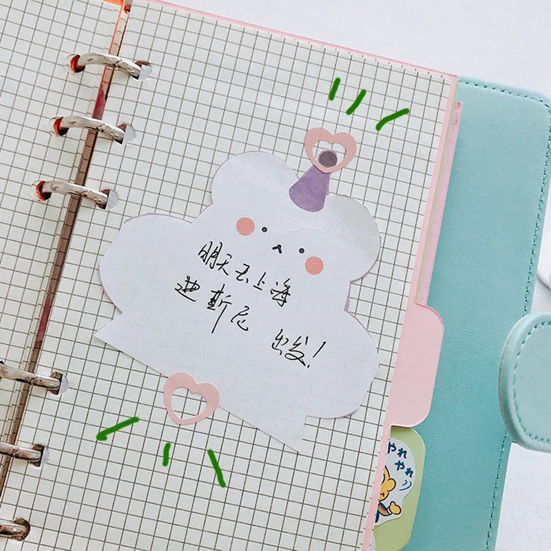 Cute Ins Gradient Love Heart Stickers Scrapbooking Decorative Sticker Korean DIY Diary Album Stick Label Kawaii Stationery (ONLINE ORDER ONLY)