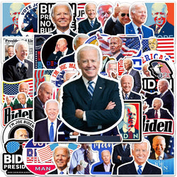 Biden "I Did This" Stickers - 10/30/50pcs for Laptop, Luggage, Phone, Guitar, Fridge, Motorcycle, Bike, Car (Online Order Only)