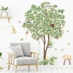 Large Nordic Tree Wall Stickers Living Room Decoration Bedroom Home Decor Art Removable Decals for Background Decorative Posters (ONLINE ORDER ONLY)