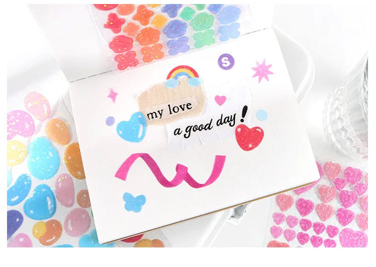 Colorful Fantasy Series Sticker Scrapbooking Decorative Sticker DIY Diary Album Stick Label INS Kawaii Stationery (ONLINE ORDER ONLY)