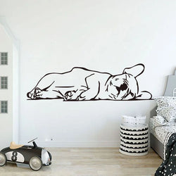 French Bulldog Wall Sticker Decal for Kids Room Decor (ONLINE ORDER ONLY)