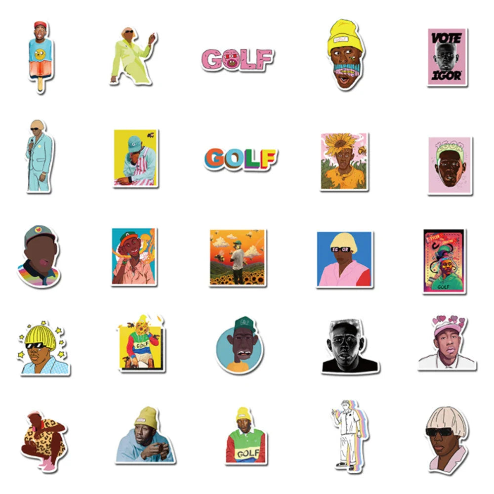 Tyler, The Rapper Sticker Packs (Online Order Only)